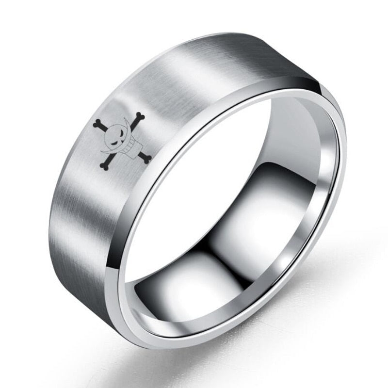 Fingerring Silver Vitskägg
