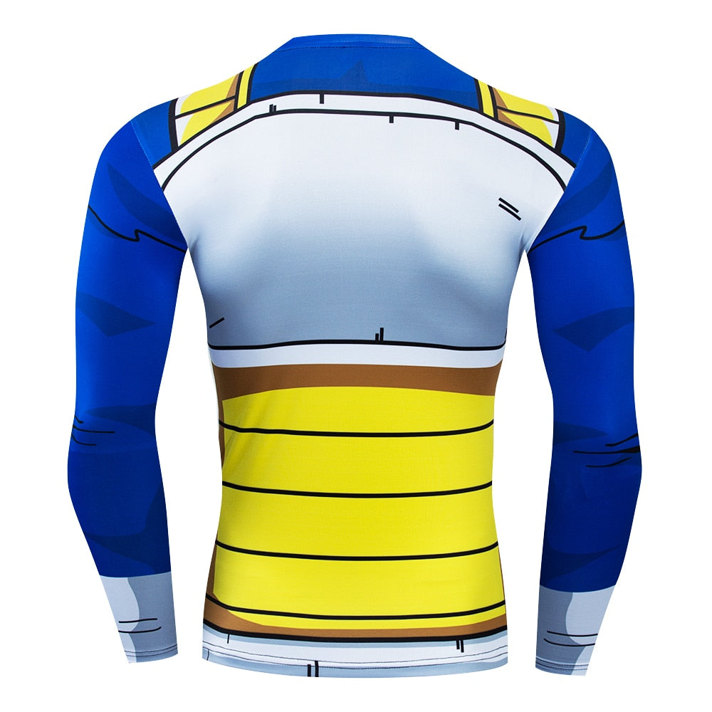 Kompressionströja Dbz Vegeta