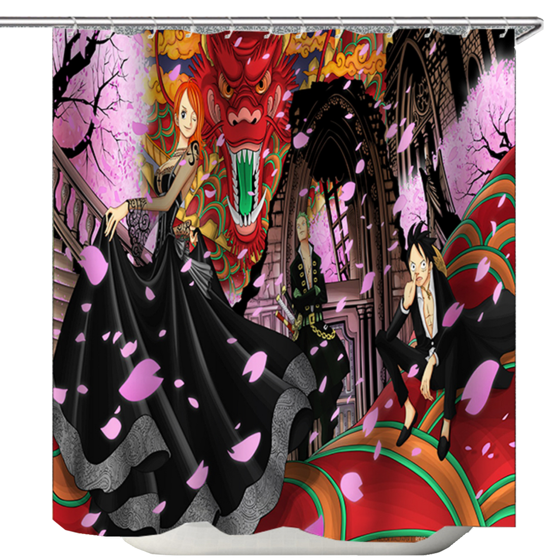 One Piece Duschdraperi