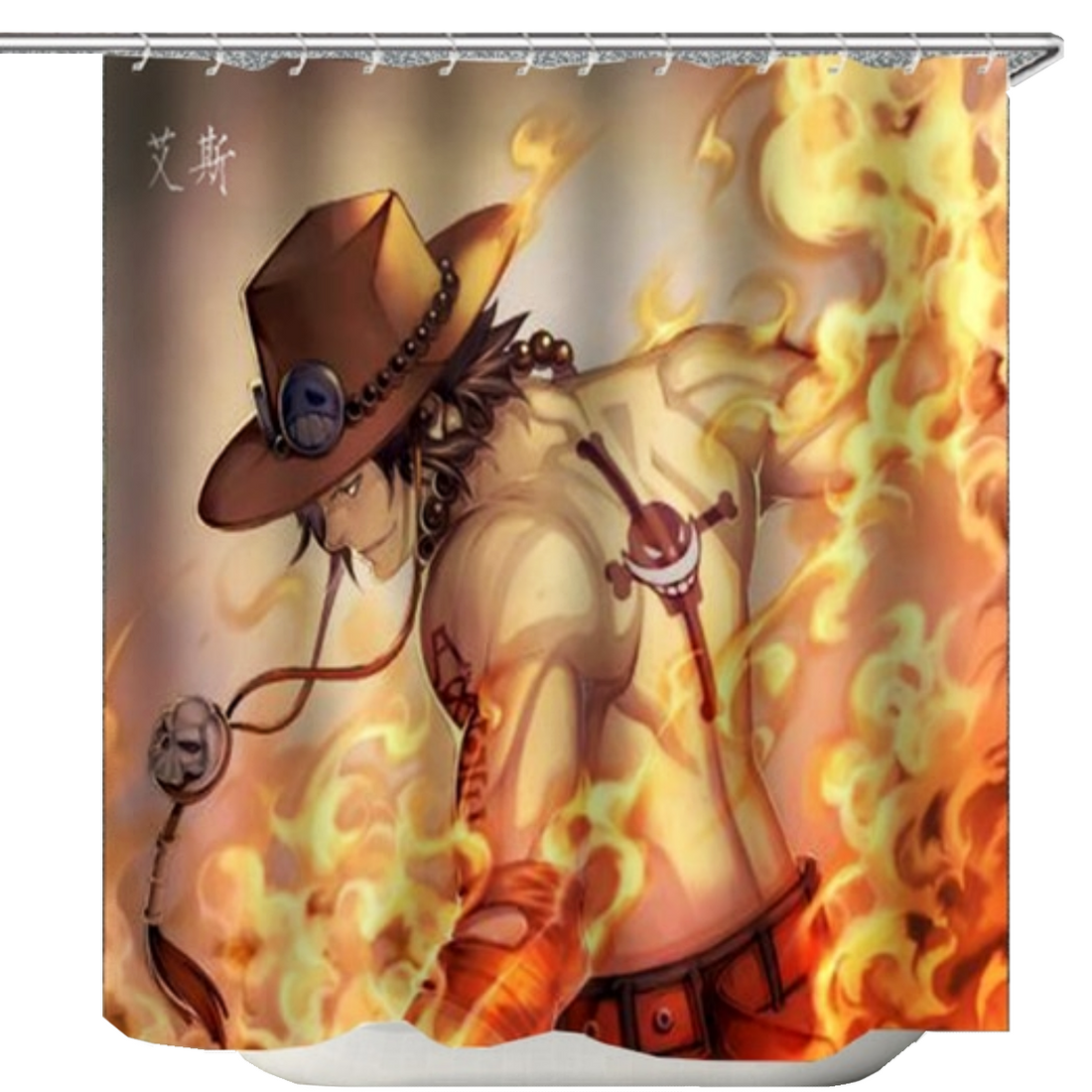 Portgas D. Ace Draperi