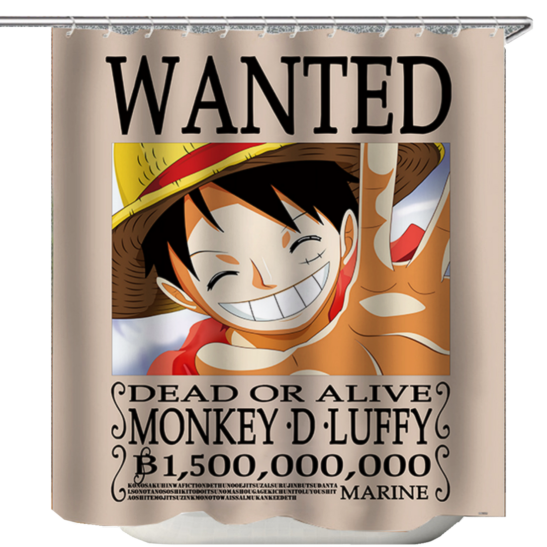 One Piece Duschdraperi