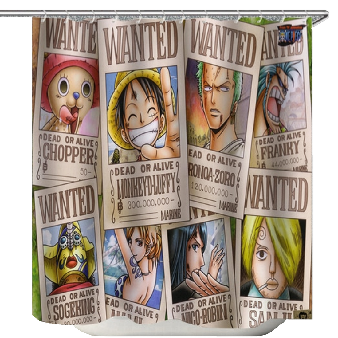 One Piece Duschdraperi