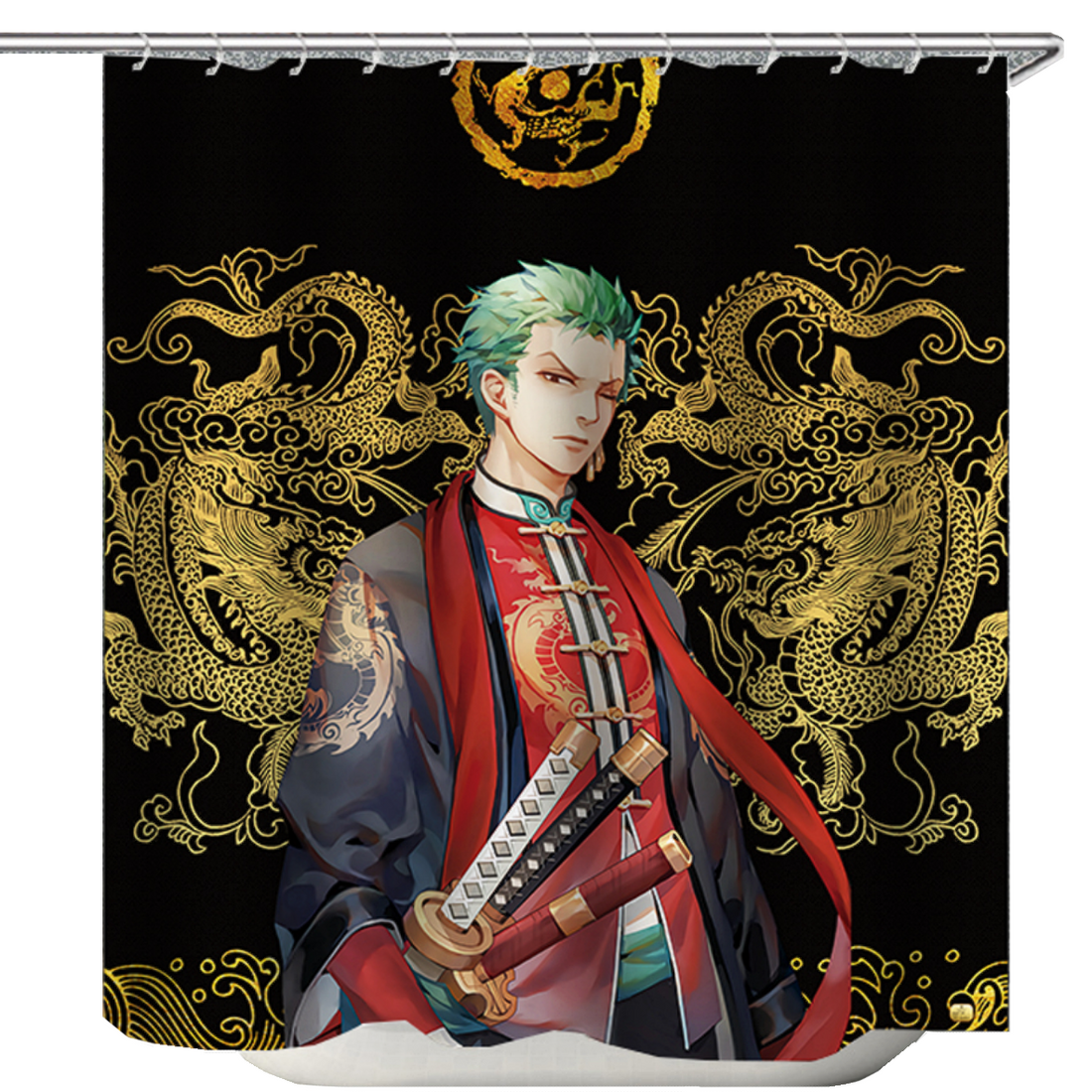 Roronoa Zoro Duschdraperi