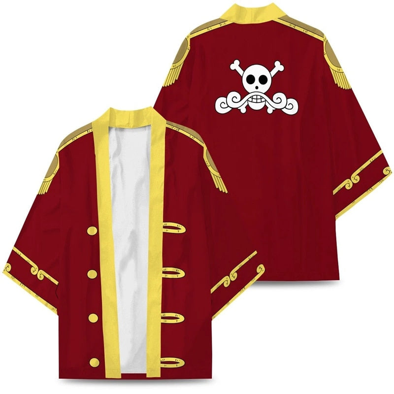 One Piece Kimono Gold Roger