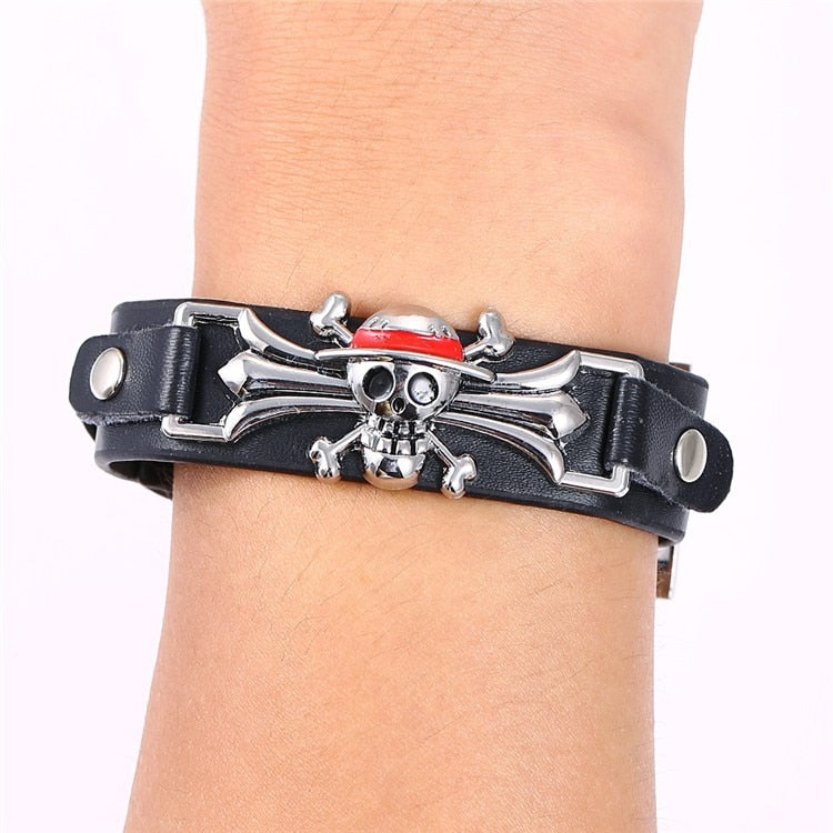 Luffy Dödskalle Armband