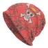 Röd Dödskalle Beanie