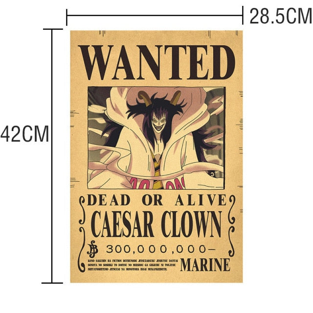 Caesar Wanted Poster