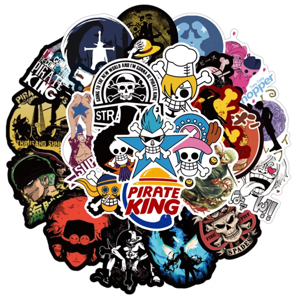 One Piece Klistermärken