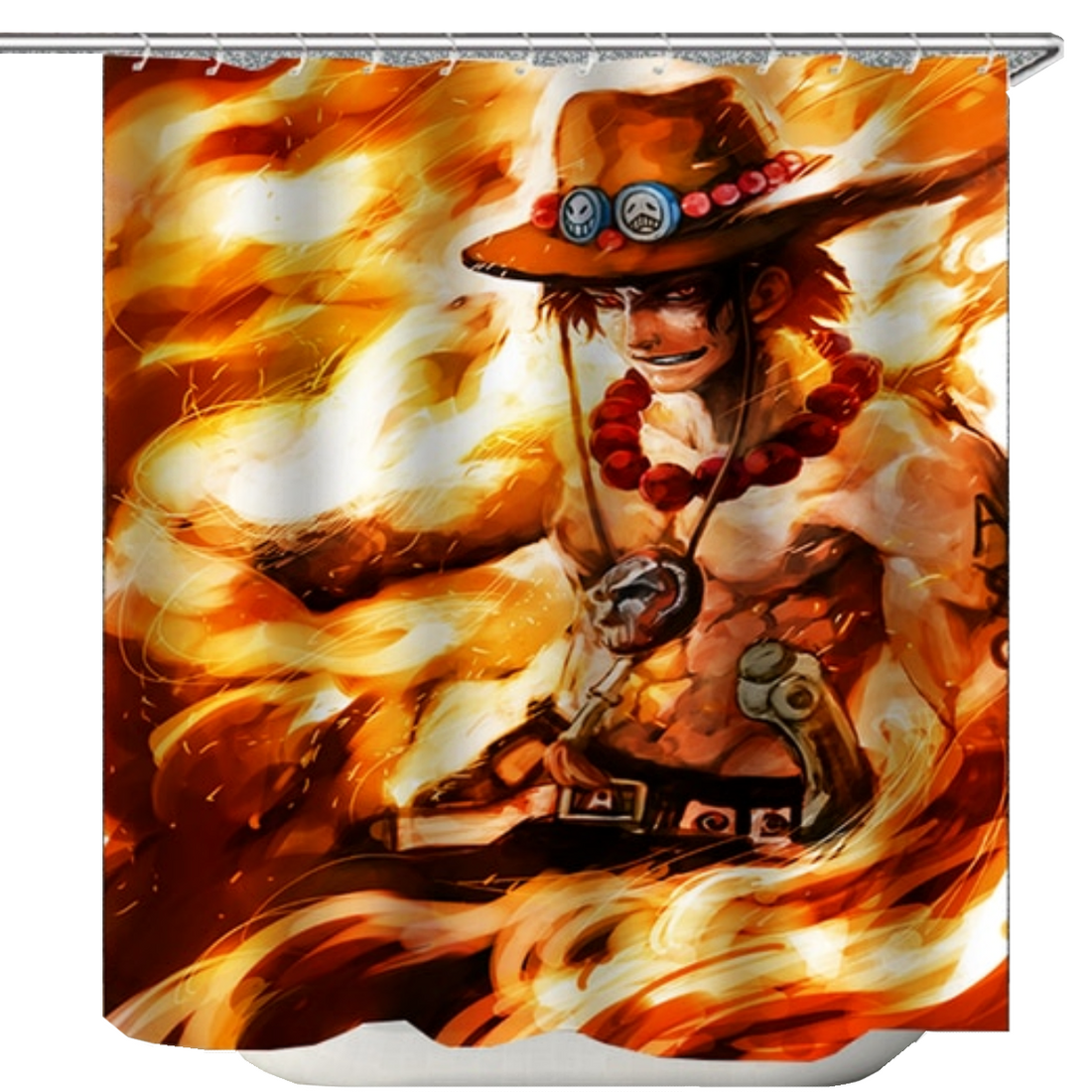 Anime Duschdraperi Ace