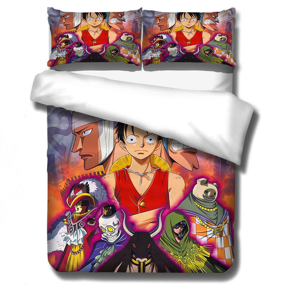 Anime Sängkläder Luffy