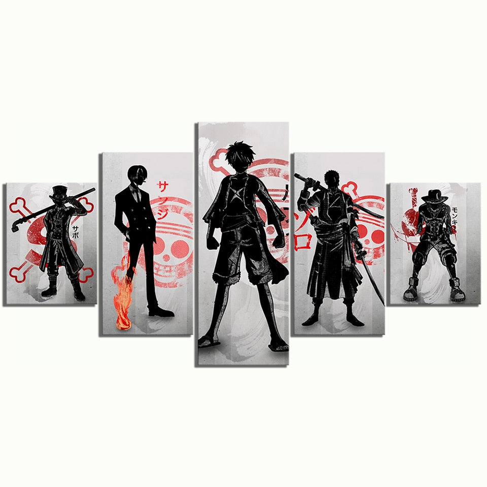 Canvastavla Stor One Piece