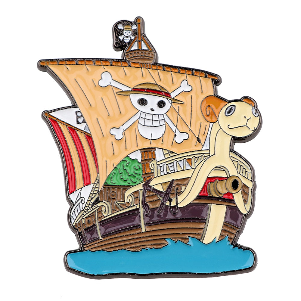 One Piece Enamel Pin