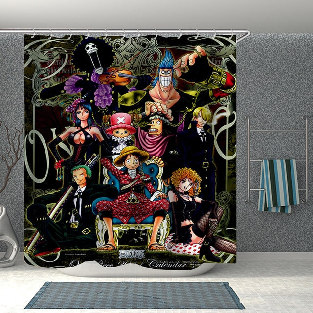 Duschdraperi Polyester Anime
