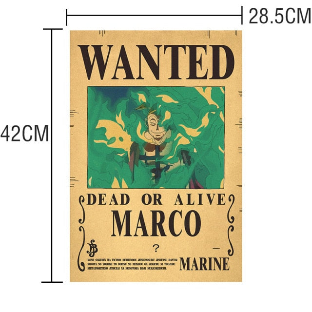 One Piece Bounty Poster