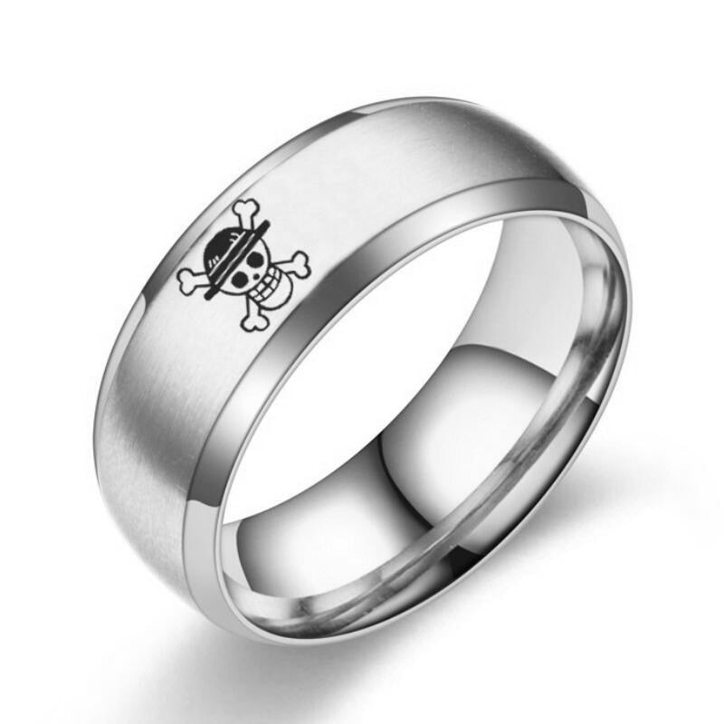 Silver Anime Ring