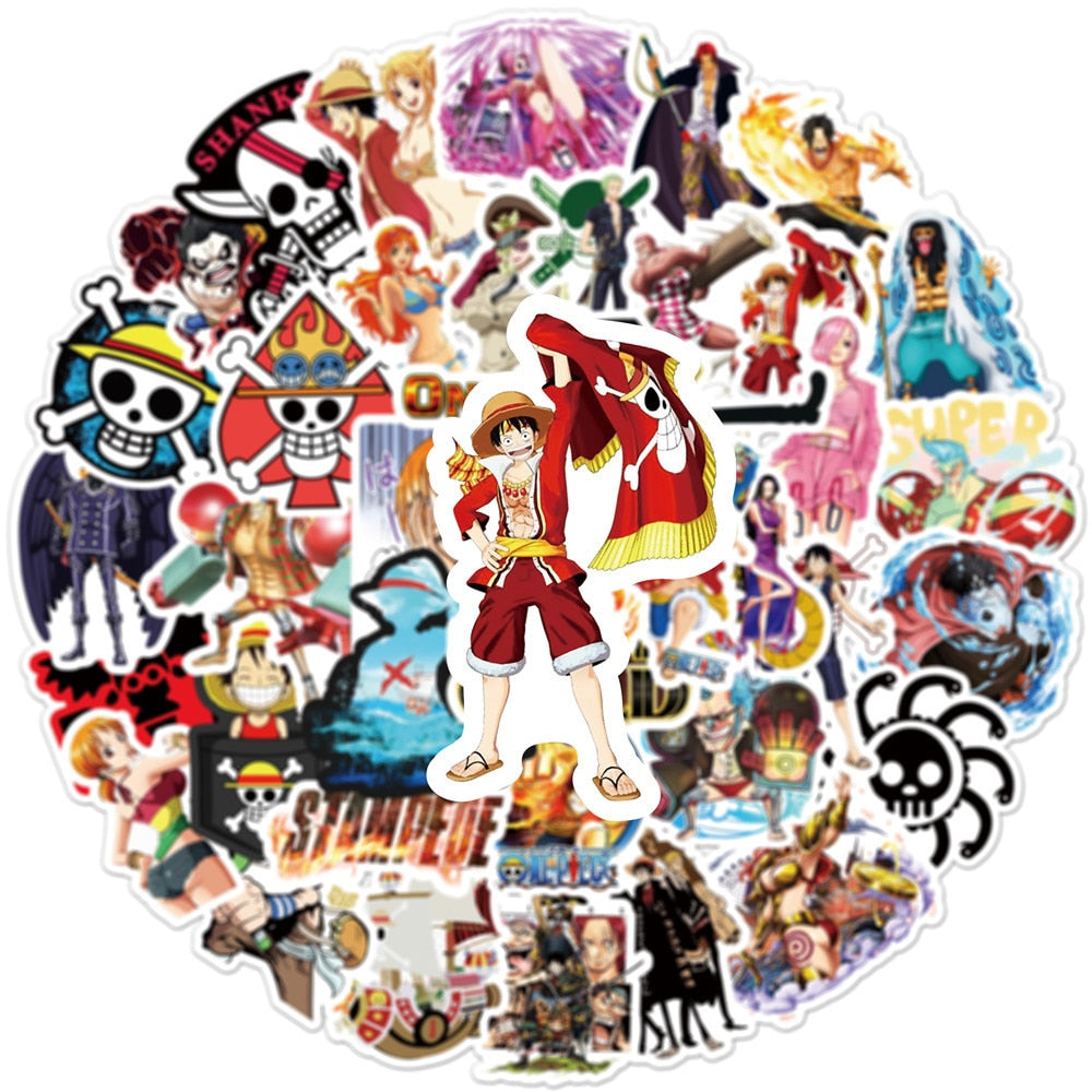 One Piece Klistermärken