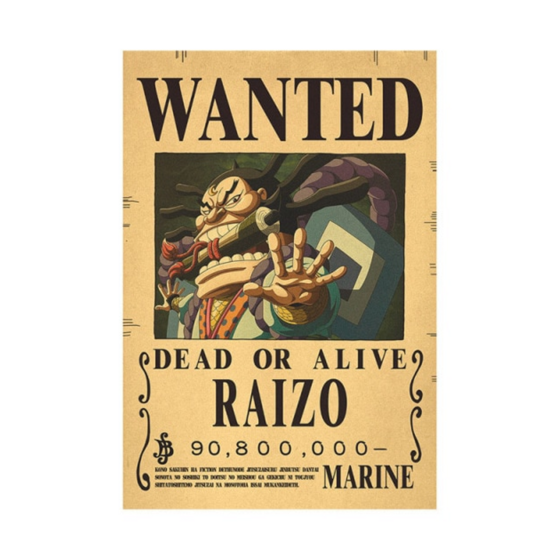 Bounty Poster One Piece