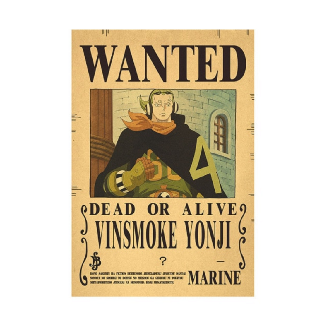 Vinsmoke Yonji Affisch