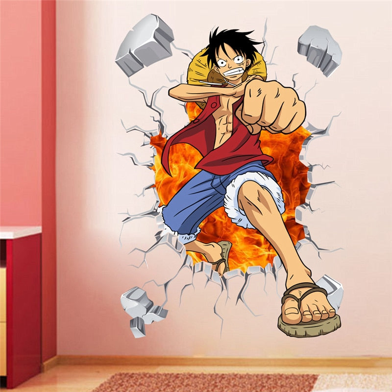 Anime Sticker Luffy