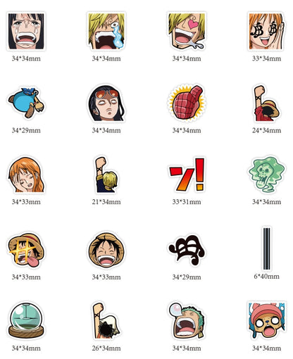 One Piece Stickers