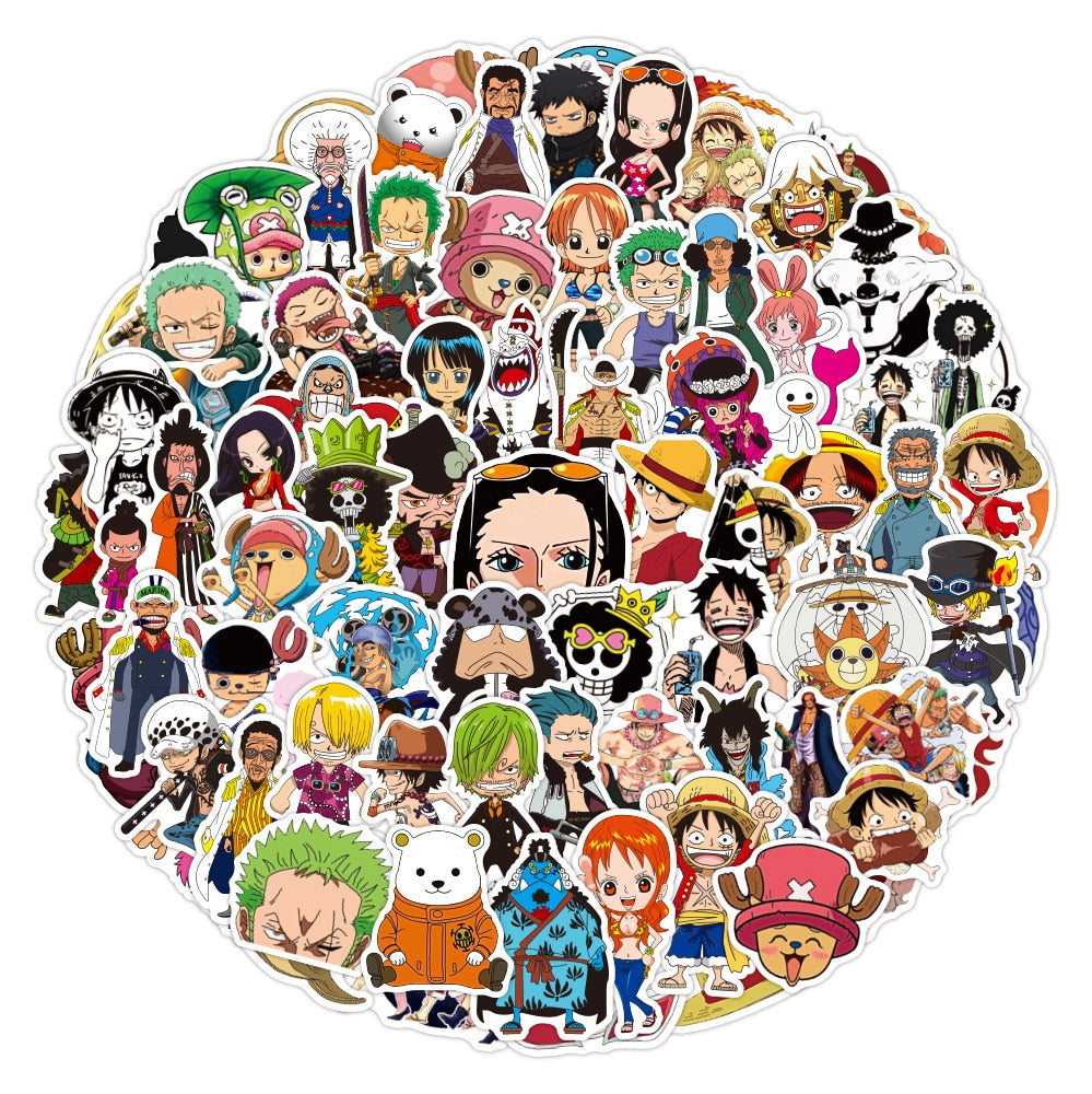 One Piece Klistermärken
