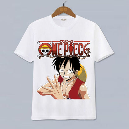 Luffy T-Shirt Vit