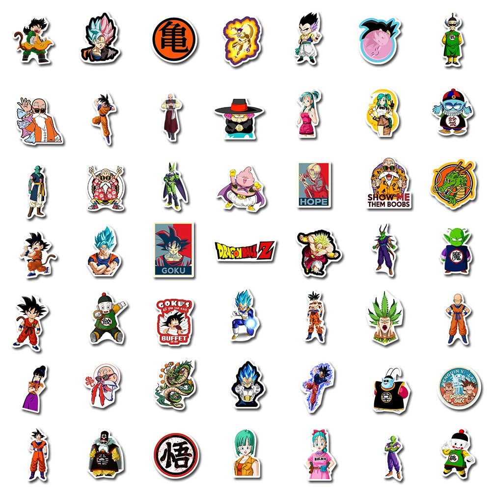 Anime Stickers DBZ