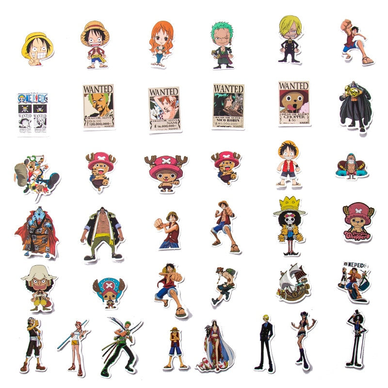 One Piece Stickers