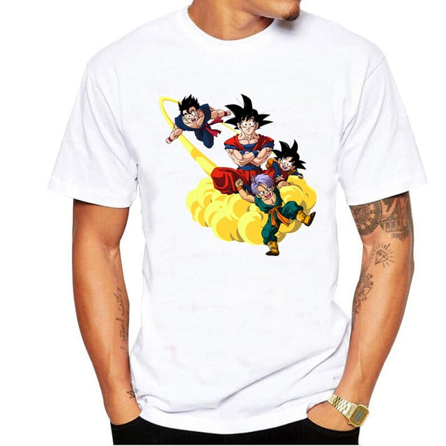 Goku T-Shirt Vit