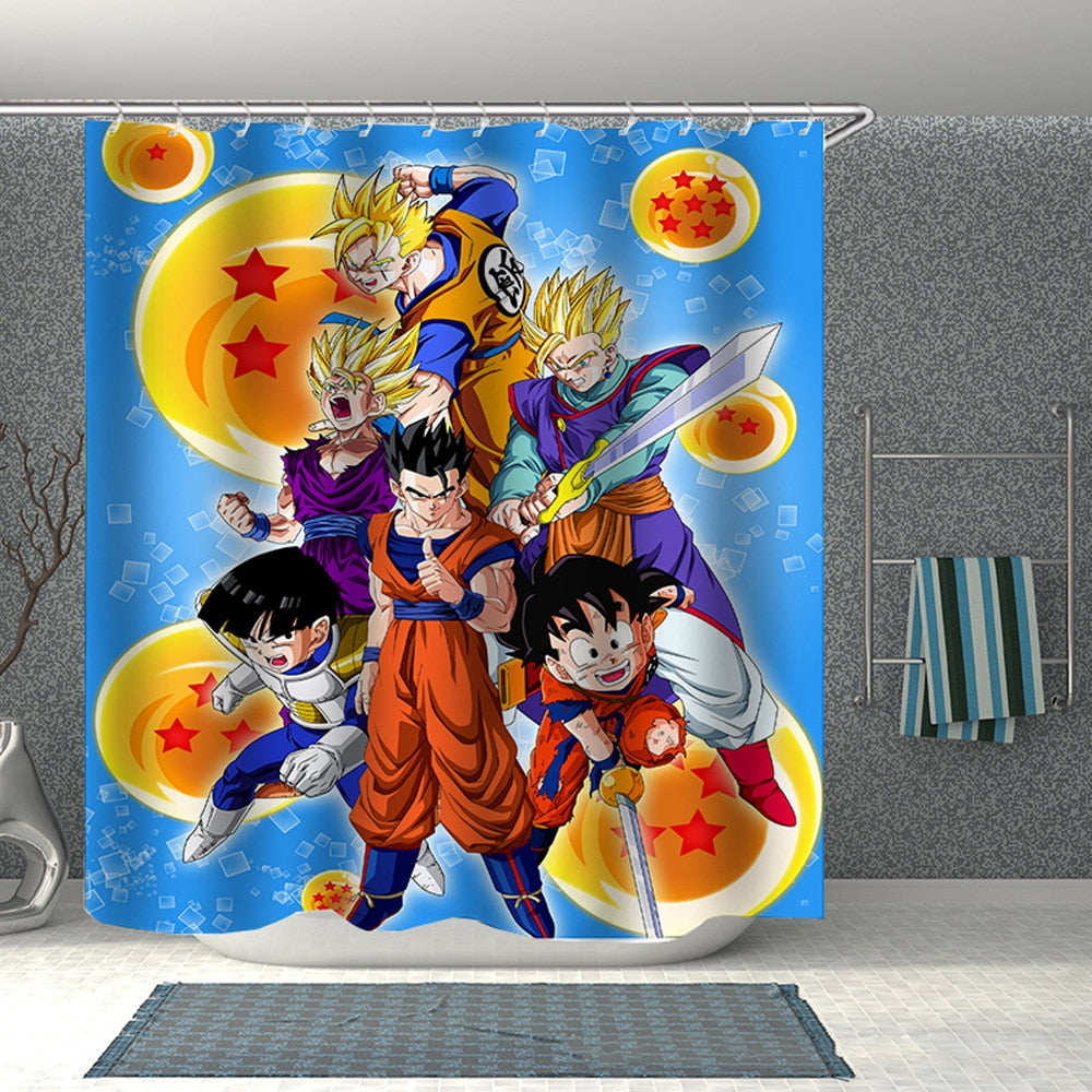 Dragon Ball Duschdraperi
