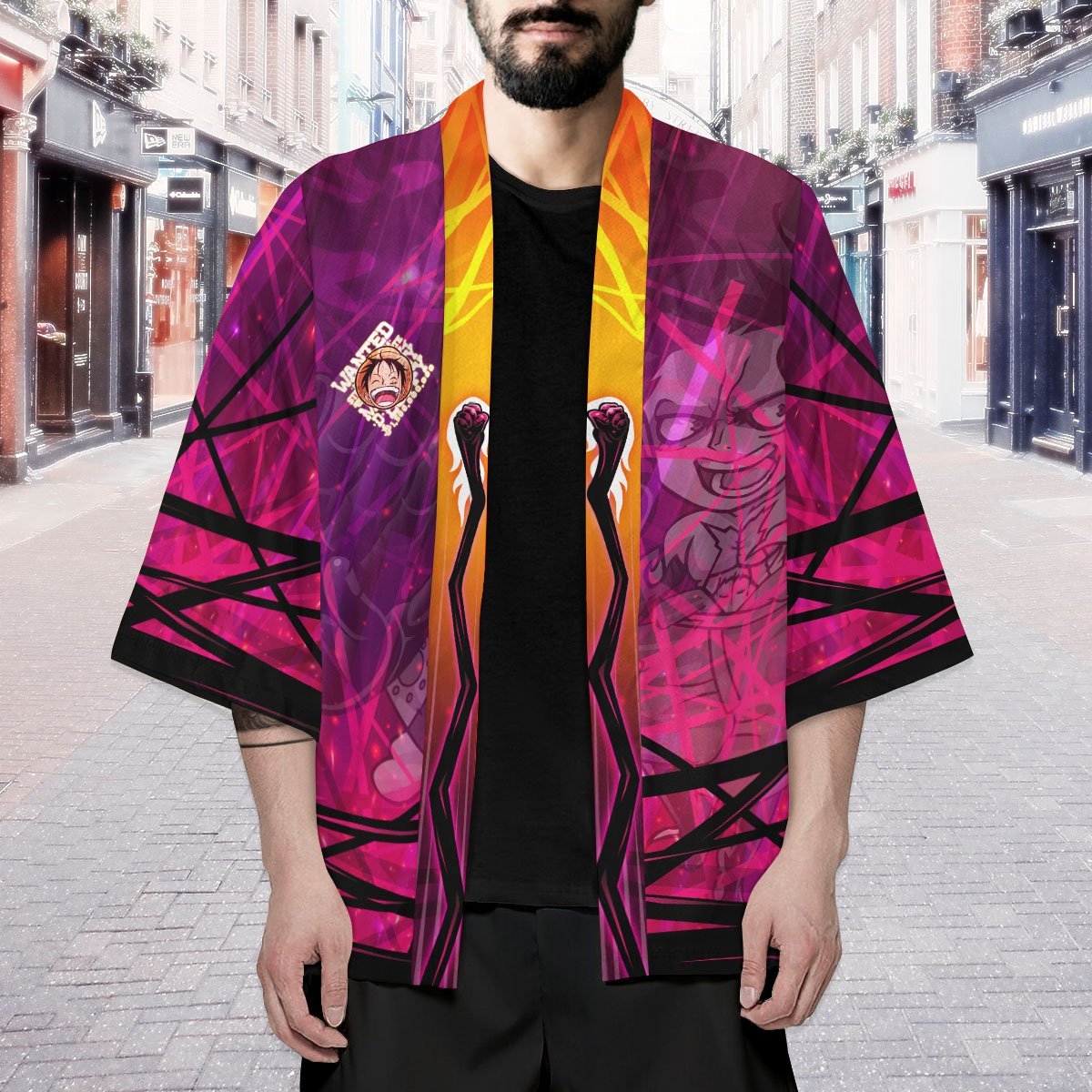 Anime Kimono Luffy