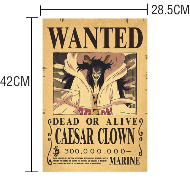 Caesar Wanted Poster 