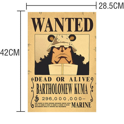 Wanted Poster One Piece