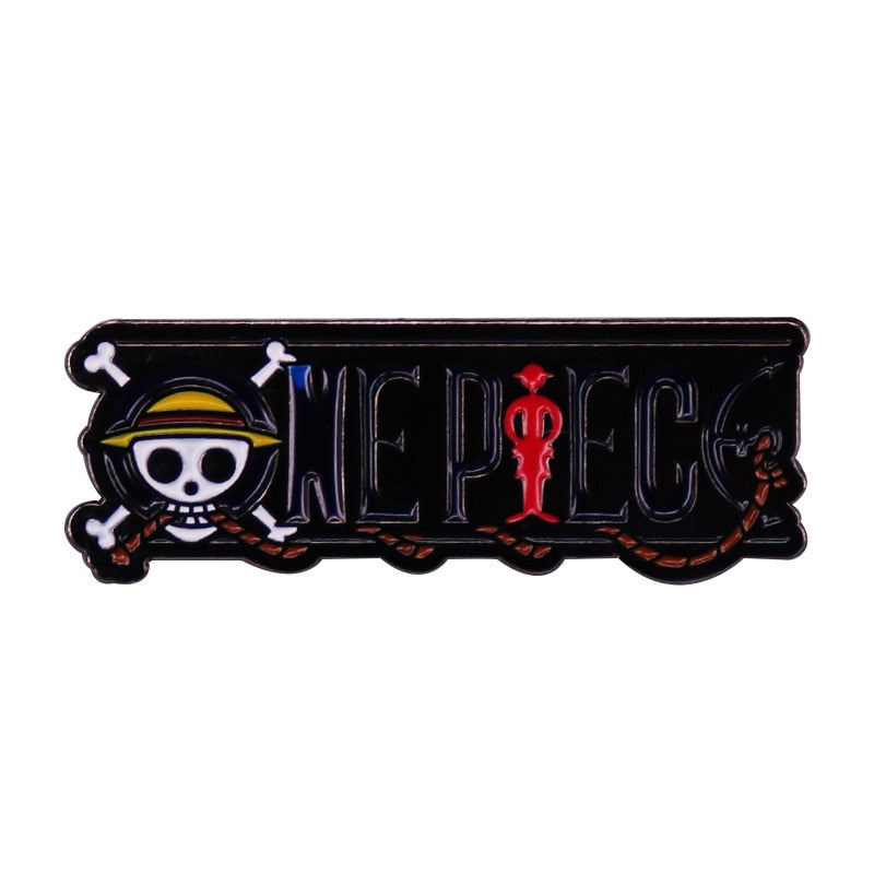 One Piece Enamel Pin