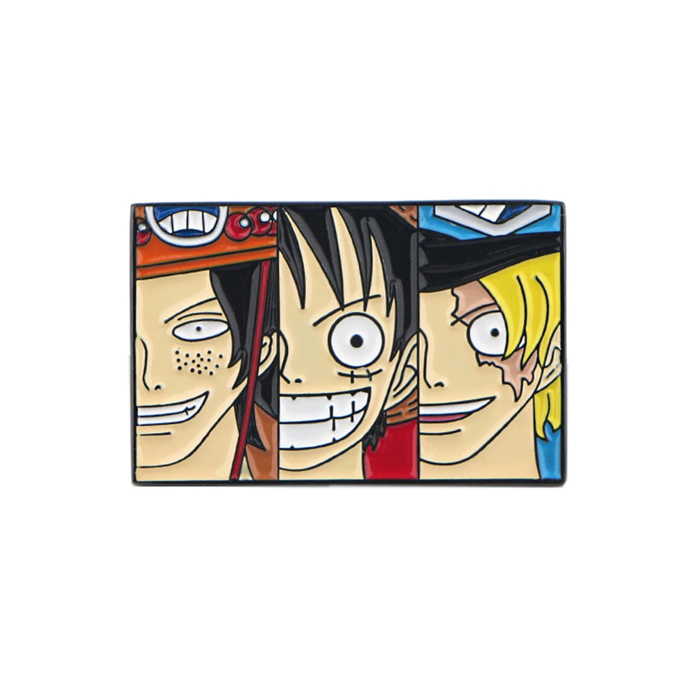 One Piece Enamel Pin