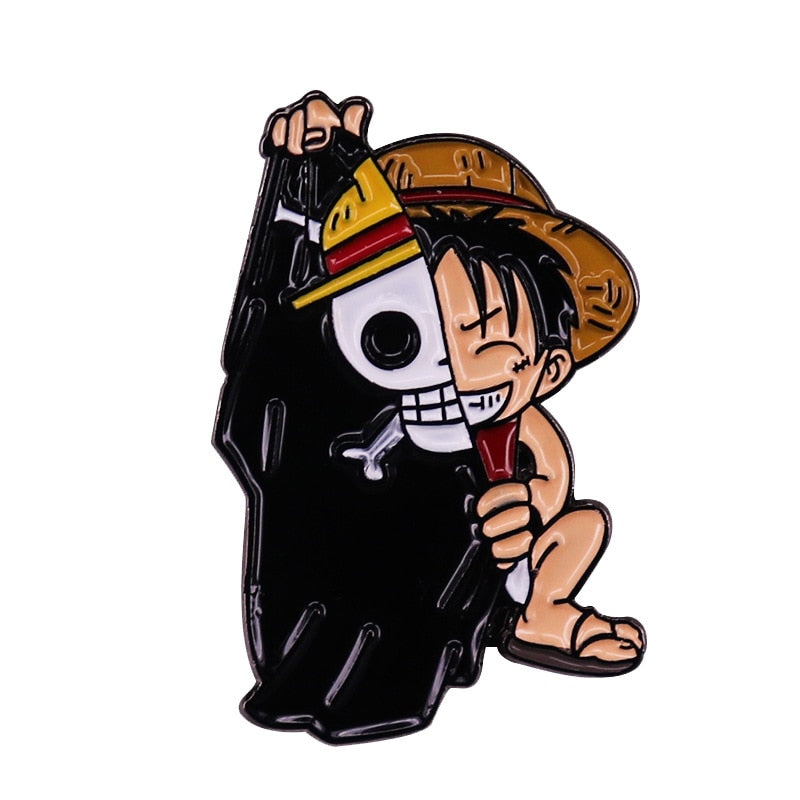 One Piece Enamel Pin