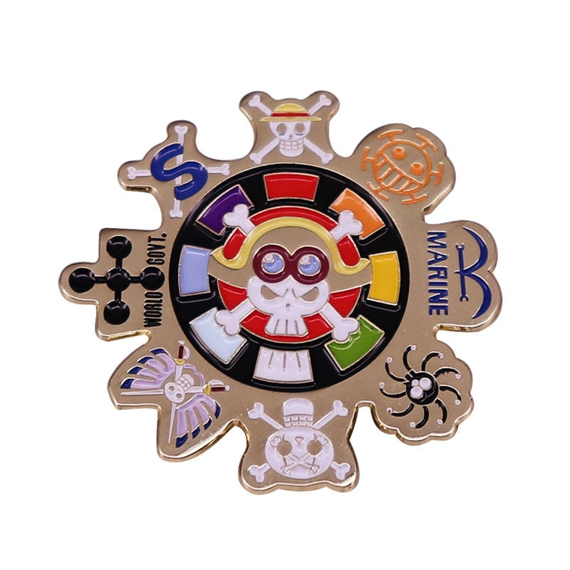 One Piece Enamel Pin