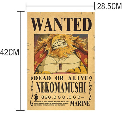 One Piece Bounty Poster