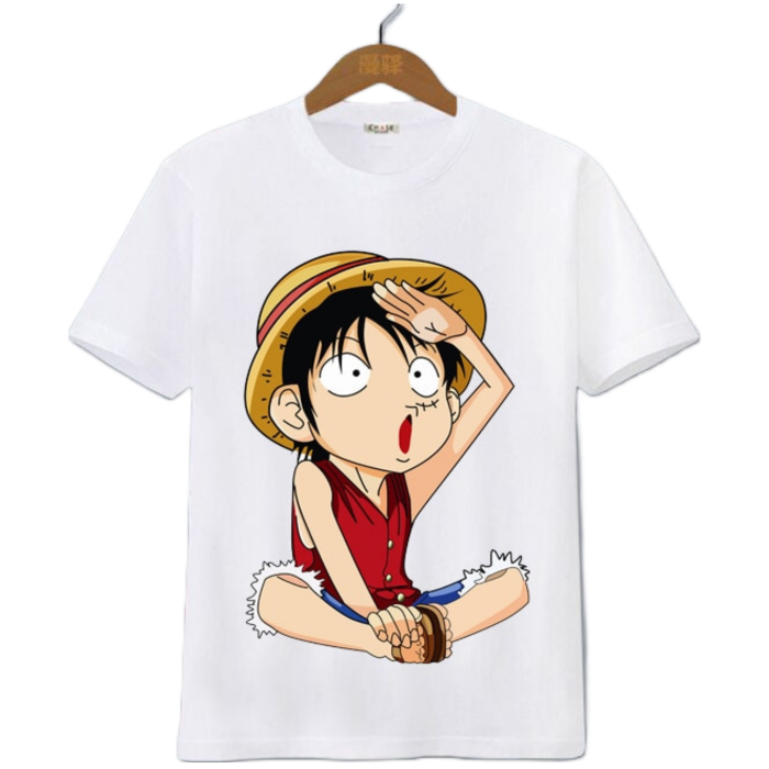 Anime T-Tröja Luffy