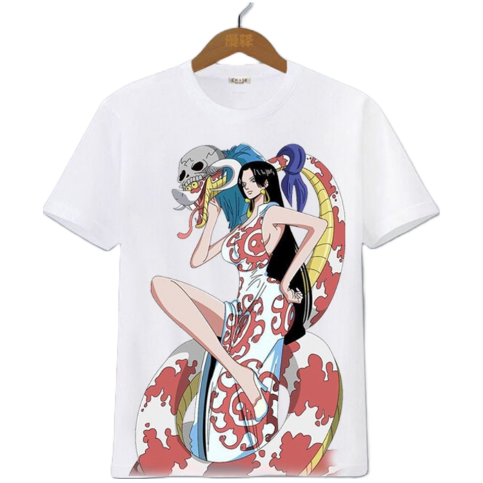 Anime T-Shirt Vit