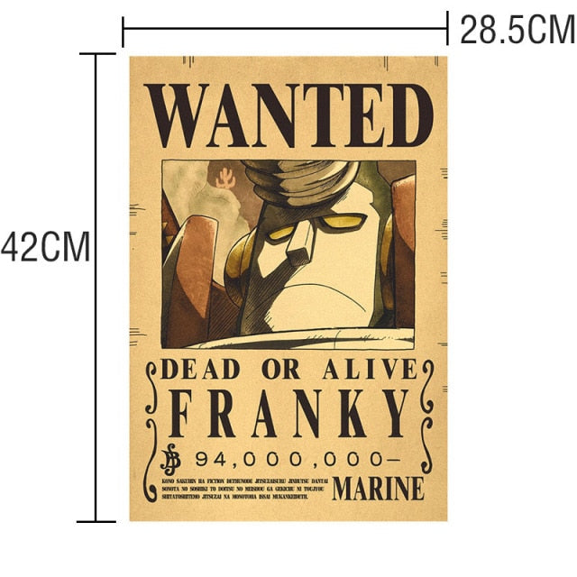 Bounty Poster Franky