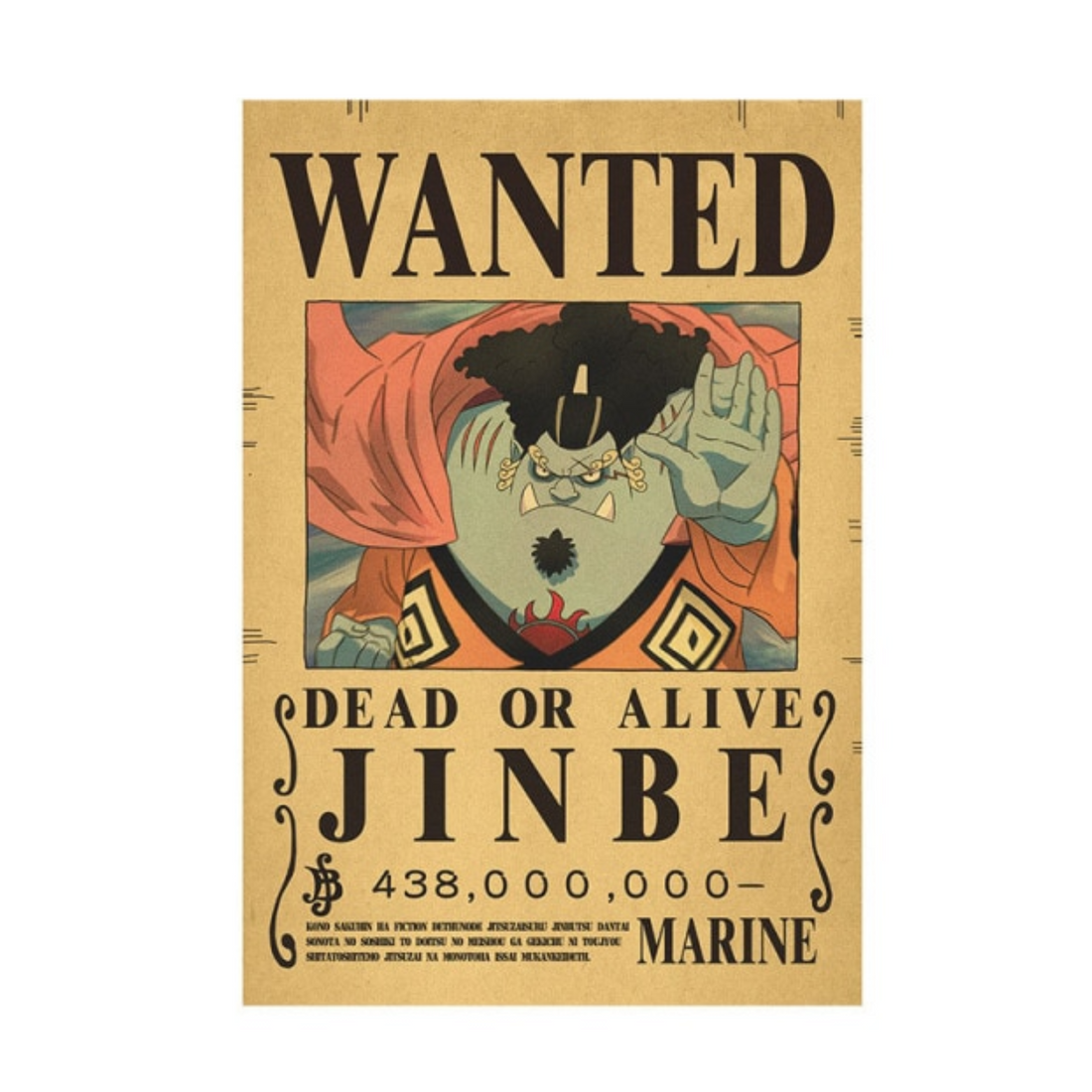Bounty Poster Jinbe
