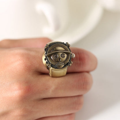 Luffy Fingerring Metall