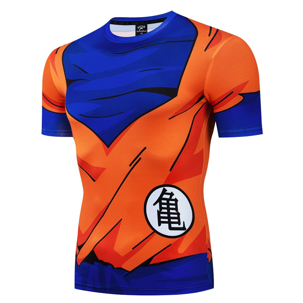 Kompressions T-Shirt Dbz Goku